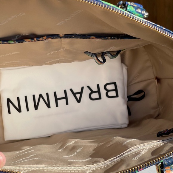 Brahmin Large Duxbury Satchel Festival NWT Handbag - Picture 3 of 7